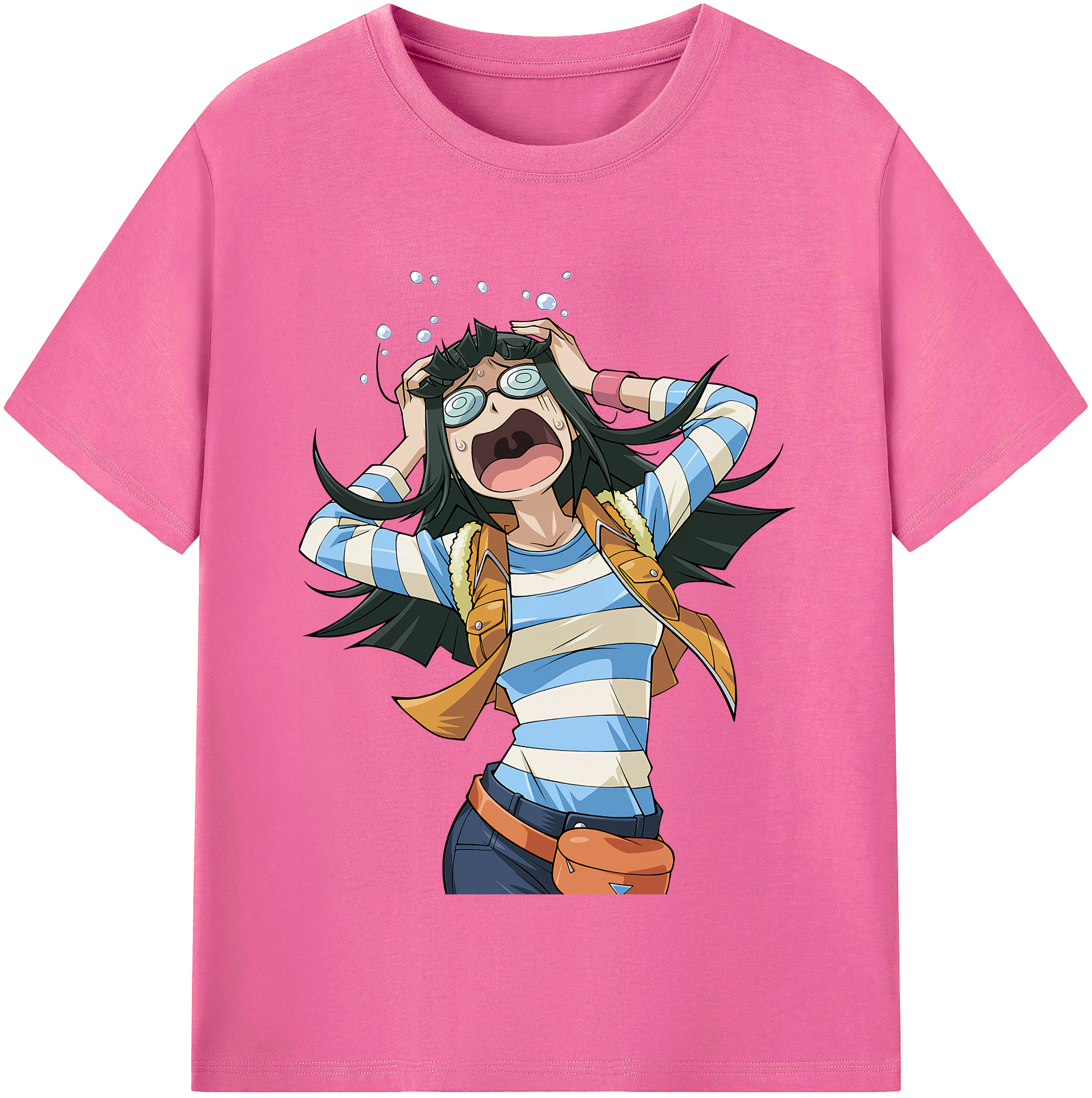 （画像用） 遊☆戯☆王 Yu-Gi-Oh! レディースカジュアルプリントTシャツ（綿100％）